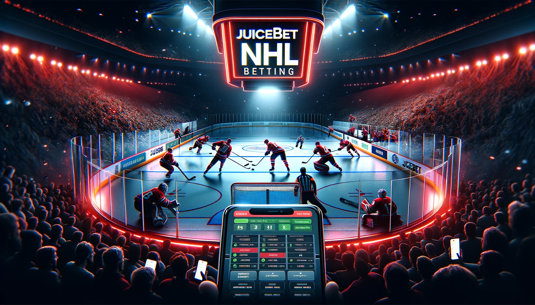 NHL betting with Juicebet