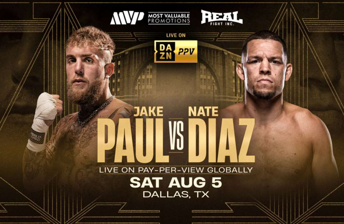 Jake Paul vs Nate Diaz Odds 1